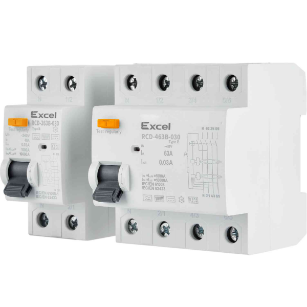 RCD Type B 2 Pole 25A