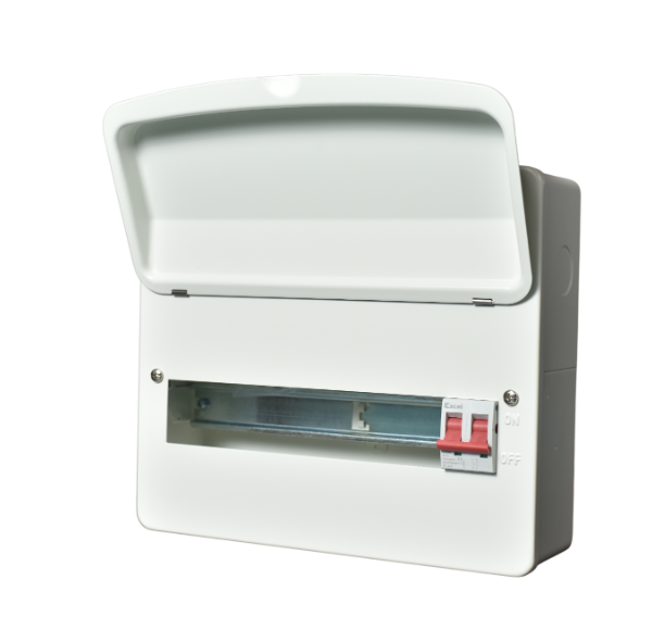 Main Switch Incomer Consumer Unit 14 module 12 useable ways