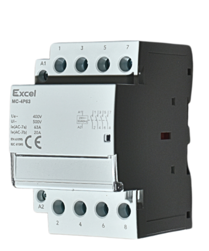 Contacteur 63A 4NC 230V - Pour Installations électriques, Commande De Circuits Puissance
